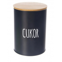 DÓZA PLECH/BAMBUS PR.11CM CUKOR