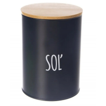 DÓZA PLECH/BAMBUS PR.11CM SOĽ