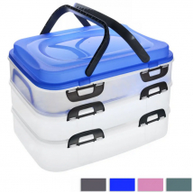 ORION BOX PIKNIK 3 POSCHODIA S UŠAMI MIX FARIEB