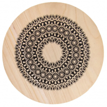 PODLOŽKA POD HRNIEC DREVO MANDLA PRIEMER 20 CM