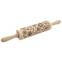 VALČEK DREVO DEKOR 20/38 CM VLOČKA BODKA