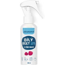 Allnature Biely ocot sprej 10 % s vôňou maliny, 500 ml