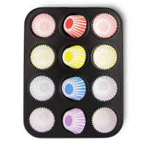 FORMA KOV MUFFINY 12 KOŠÍK PAPIER 72KS