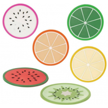 PODTÁCKA UH OVOCIE PRIEMER 9 CM 6 KS