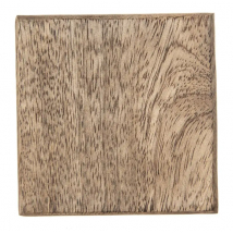 PODTÁCKA DREVO MANGO 10 X 10 CM 1KS