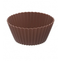 FORMIČKA SILIKÓN KOŠÍČEK MUFFINY 12KS HNEDÁ
