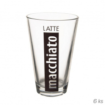 POHAR LATE MACCHIATO 0,3L 6KS