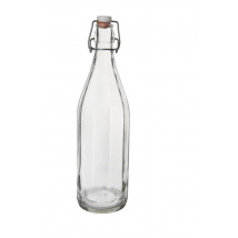 FĽAŠA SKLO/KOV KLIP UZÁVER BUGEL 0,5L