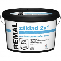 Remal Základ 2v1 biela penetračná farba, 5 kg