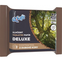 Q SOFT VLHČENÝ TOALETNÝ PAPIER DE LUXE DUBOVA KORA 60KS