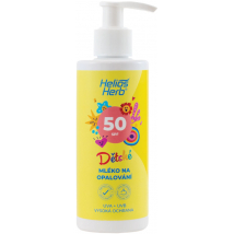 HELIOS HERB MLIEKO NA OPAĽOVANIE DETSKÉ OF50 200 ML