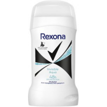 REXONA STICK AP 50ML INVISIBLE AQUA