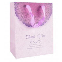 DARĆEKOVÁ TAŠKA THANK YOU 18X10X23CM