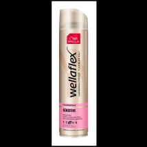 Wellaflex Lak na vlasy Sensitive bez parfumu, sila 3, 250 ml
