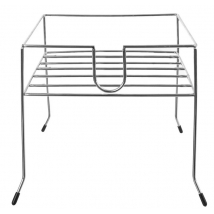 STOJAN NA FLAŠE S KOHÚTIKOM POCHROMOVANÝ