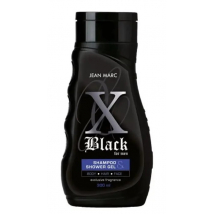 Jean Marc X Black for Men sprchový gél a šampón 2v1, 300 ml