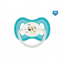 Canpol Babies Cumlík silikónový symetrický, 6-18 m