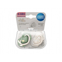 CANPOL CUMLÍK 2KS SILIKÓNOVÝ SYMETRICKÝ GOOSE 6-18M