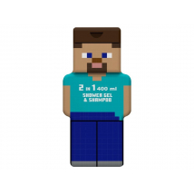 Minecraft Steve 2v1 sprchový gél a šampón, 400 ml