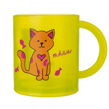 HRNČEK UH DETSKÝ RUBBY MAČKA 0,3L