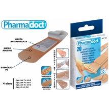 Pharmadoct Náplasti, sada 4 veľkostí, 20 ks