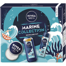 KAZETA NIVEA MARINE COLLECTION KRÉM 150ML + ANTIPERSPIRANT 150ML + SPRCHOVÝ GÉL 250ML