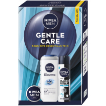 KAZETA NIVEA GENTLE CARE ANTIPERSPIRANT 150ML + SPRCHOVÝ GÉL 250ML + KRÉM 30ML