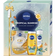 KAZETA NIVEA TROPICAL SUNRISE MASKA 1KS + SPRCHOVÝ GÉL 250ML + ANTIPERSPIRANT 150ML