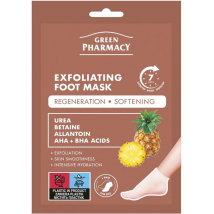 Green Pharmacy Exfoliačná maska na nohy, 2x20 ml