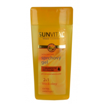 SUNVITAL SPRCHOVÝ GÉL S ARGÁNOVÝM OLEJOM 2V1 200 ML