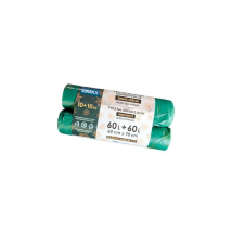 Lumax Vrecia do koša zaväzovacie Zimná edícia, 60 l, 2x10 ks