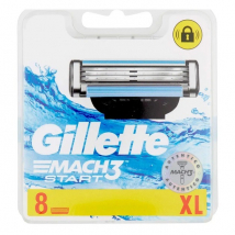 Gillette Mach3 Start náhradné hlavice, 8 ks