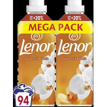 Lenor Aviváž Gold Orchid & Vanilla, 2× 987 ml (94 praní)