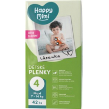 Happy Mimi plienky 4 Maxi, 42 ks