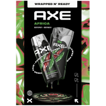 KAZETA  AXE AFRICA SPRCHOVÝ GÉL 250ML + DEODORANT 150ML  