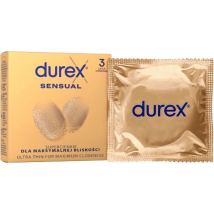 Durex Sensual kondómy, 3 ks
