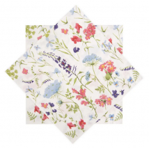 SERVÍTKY KVETY 20 KS 33 X 33 RUŽOVÁ