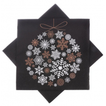 SERVÍTKY BANKA 20 KS 33 X 33 ČIERNA