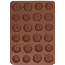 FORMA SILIKÓN VENČEKY 24 HNEDÁ