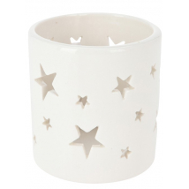 SVIETNIK NA ČAJOVÚ SVIEČKU 8CM HVIEZDIČKY