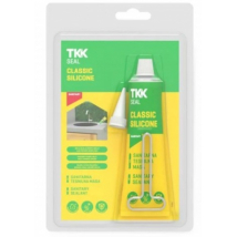 TKK Seal Classic Silicone sanitárny silikón biely, 60 ml