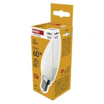 Emos LED žiarovka Basic Candle E14, 8,8 W (60 W), neutrálna biela