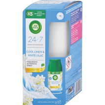 Air Wick Freshmatic automatický osviežovač Sviežej bielizne, strojček + náplň 250 ml