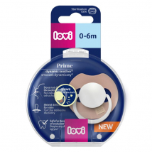 CANPOL LOVI CUMLÍK SILIKÓNOVÝ 0-6M 1KS DYNAMICKÝ SVIETACI BLUSH