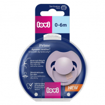 CANPOL LOVI CUMLÍK SILIKÓNOVÝ  0-6M 1KS DYNAMICKÝ VIOLET