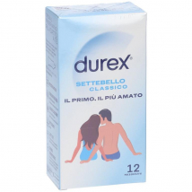 Durex Settebello Classico kondómy, 12 ks