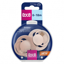 CANPOL LOVI CUMLIK SILIKÓNOVÝ DYNAMICKÝ NUDE BLUSH 6-18M 2KS 