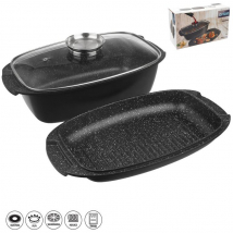 PEKAC GRANDE AROMA OBOJSTR.39X22X15CM SKLENENE VEKO