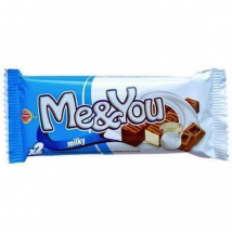 Me&You Oblátka mliečna v čokoláde, 33 g (2 ks)