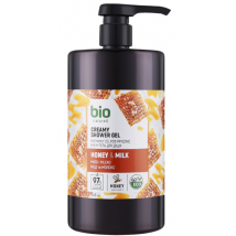 BIO NATURELL SPRCHOVÝ GÉL PUMPA 946 ML MED MLIEKO